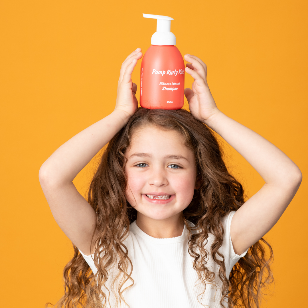 Pump Kurly Kidz Hibiscus Infused Shampoo SP