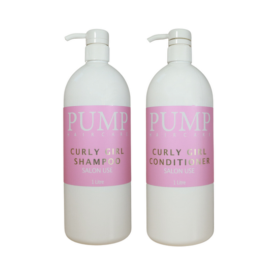 SP Back Bar 1 Litre Curly Girl Shampoo & Conditioner Set