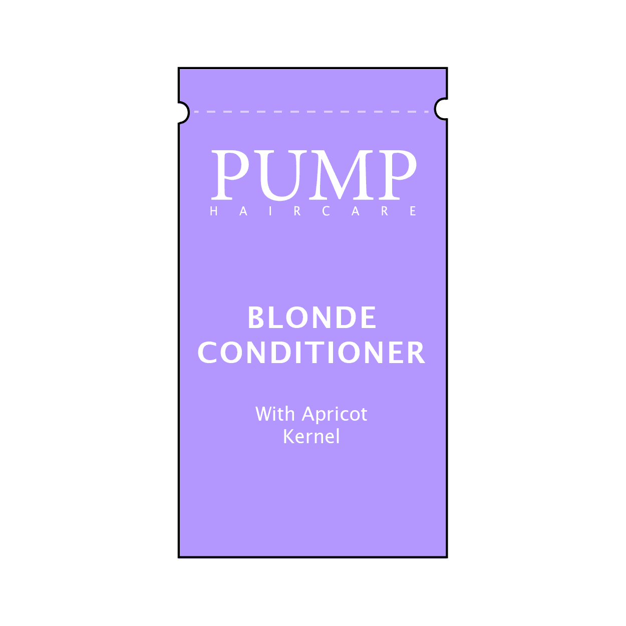 PUMP BLONDE TONING CONDITIONER SACHET SAMPLE - Pump Haircare