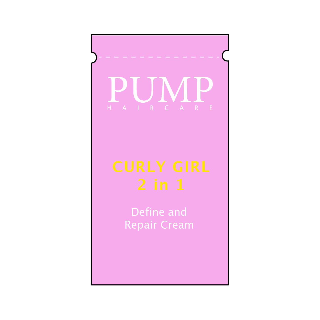 PUMP CURLY GIRL 2 IN 1 - SACHET SAMPLE - Pump Haircare