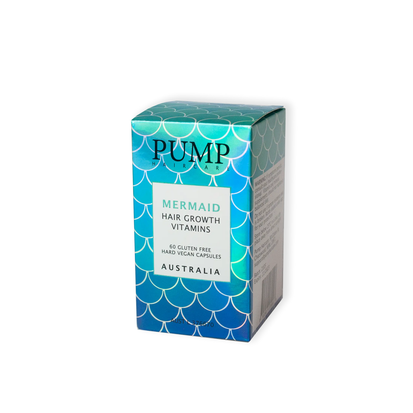 Pump Mermaid Hair Growth Vitamins