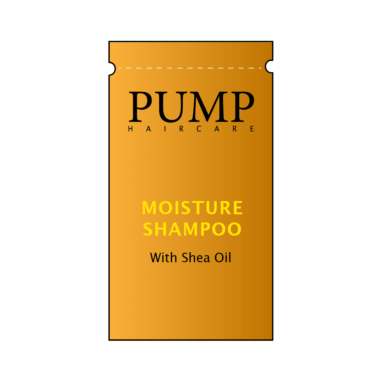 PUMP MOISTURE SHAMPOO SACHET SAMPLE - Pump Haircare