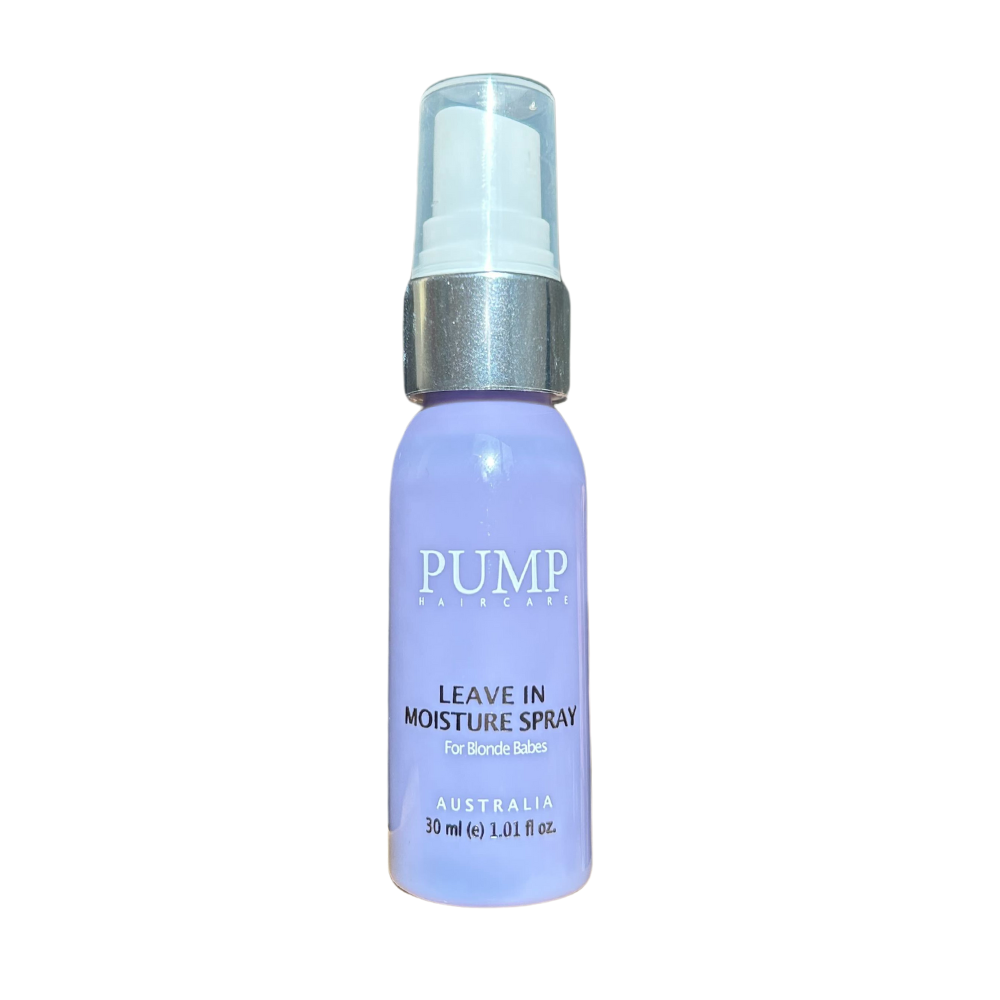 Pump Blonde Leave in Moisture Spray 30ml Travel Size