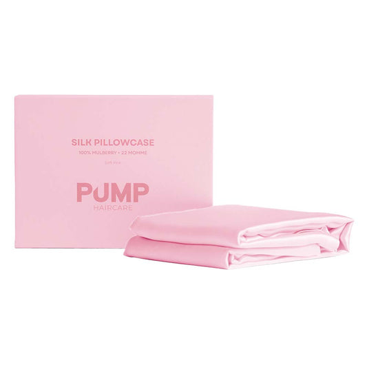 NEW Pump Mulberry Silk Pillow Case Pink *includes box*