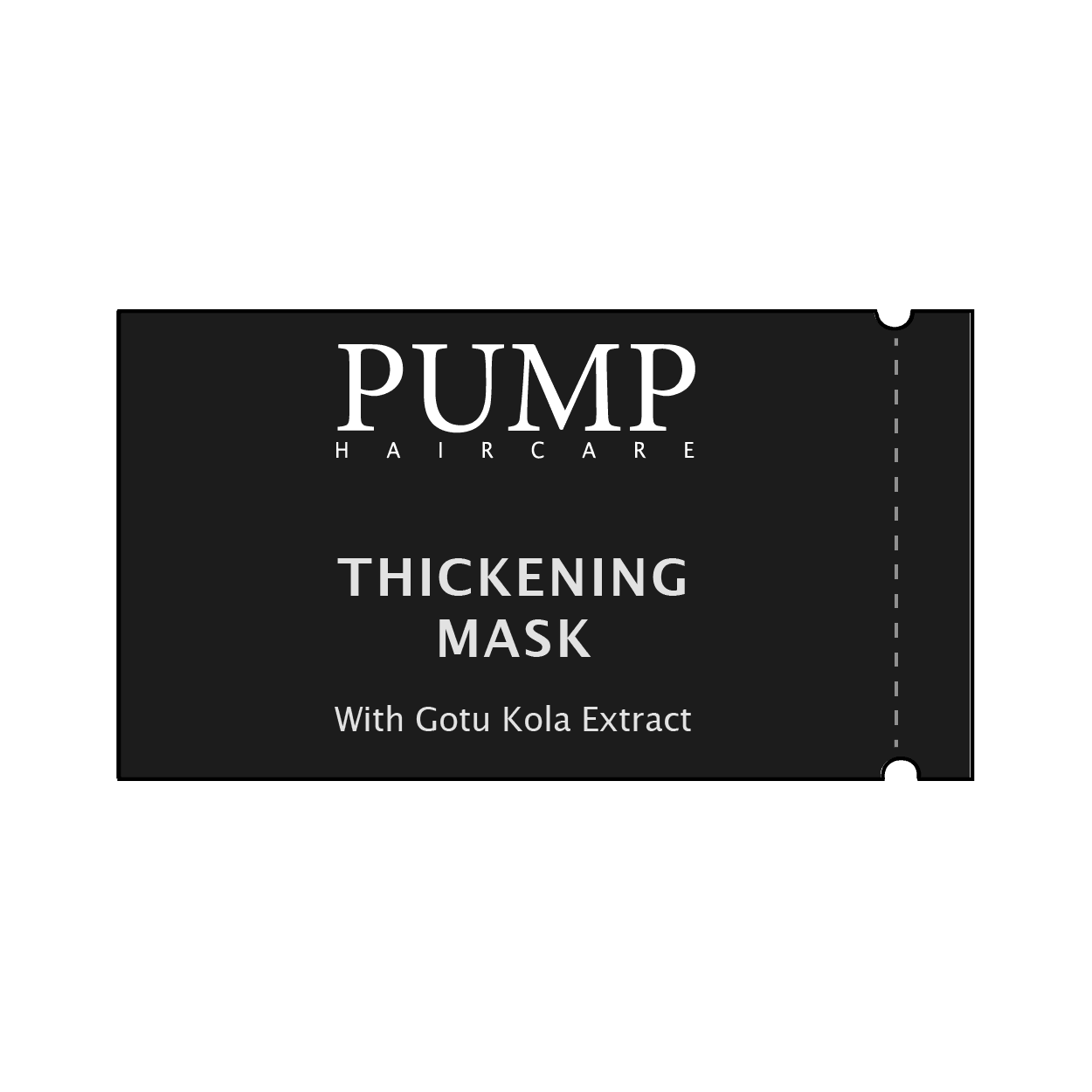 PUMP THICKENING MASK SACHET SAMPLE - Pump Haircare