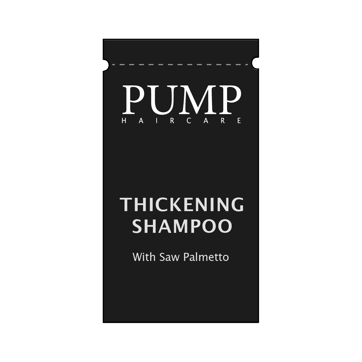 PUMP THICKENING SHAMPOO SACHET SAMPLE - Pump Haircare