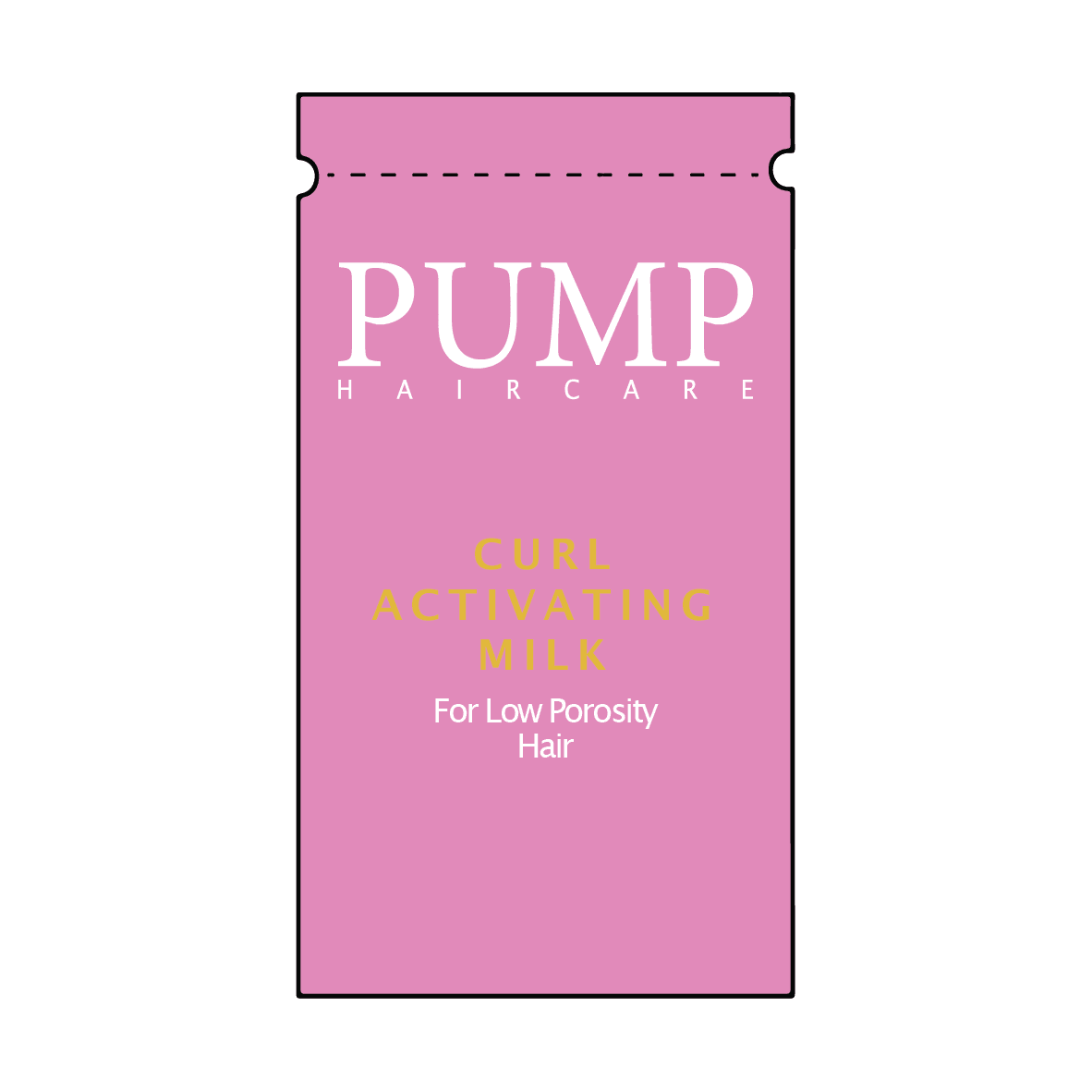 PUMP CURL ACTIVATING MILK SACHET SAMPLE - Pump Haircare